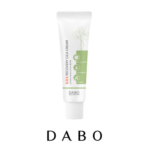 Dabo SOS Recovery Cica Cream 50ml | DABO SOS Recovery CICA Cream 50ml Centella Asiatica Extract 65.3%
