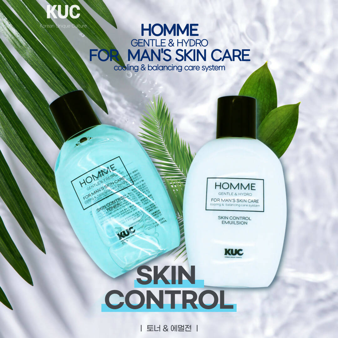 [Korea Direct Delivery] KUC Skin Control Toner or Emulsion