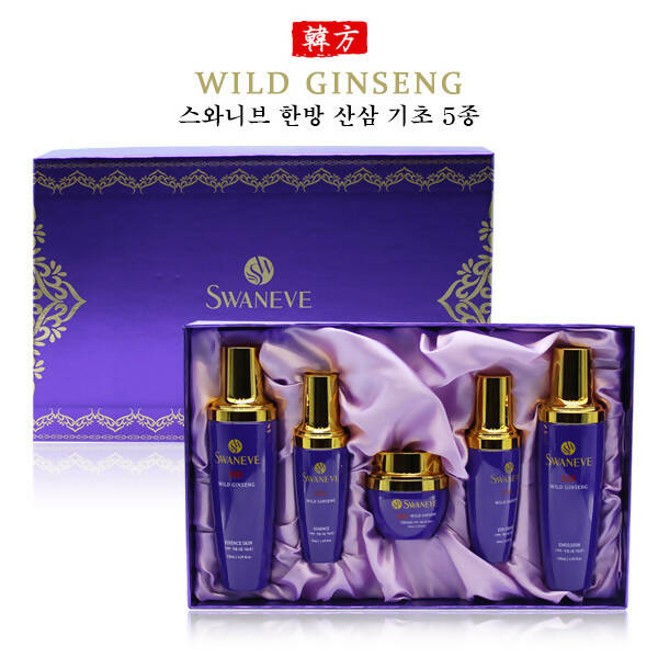 [Korea Direct Delivery] Swanib Herbal Wild Ginseng Basic Set of 5
