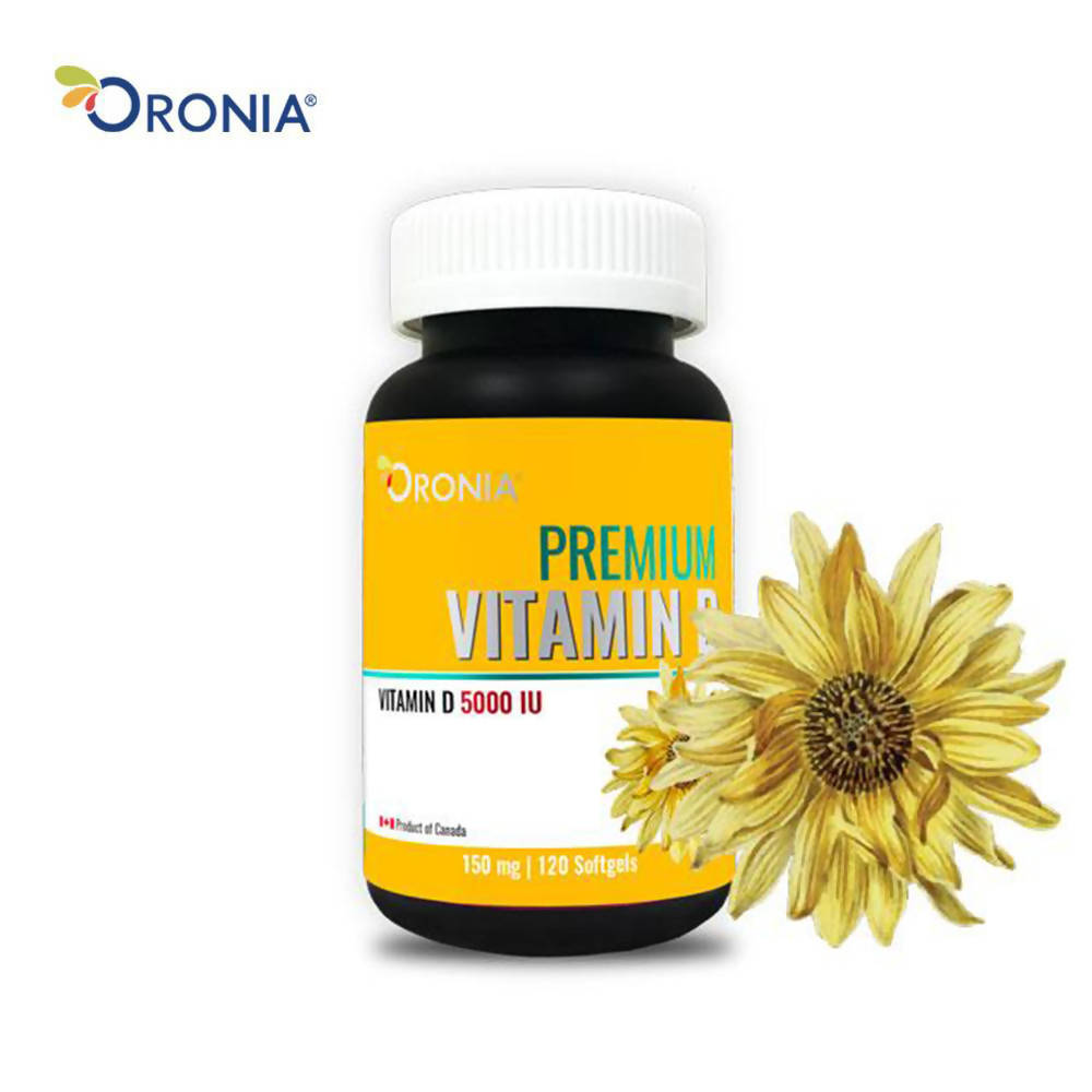 Oronia Premium Vitamin D 150mg x 120 Capsules