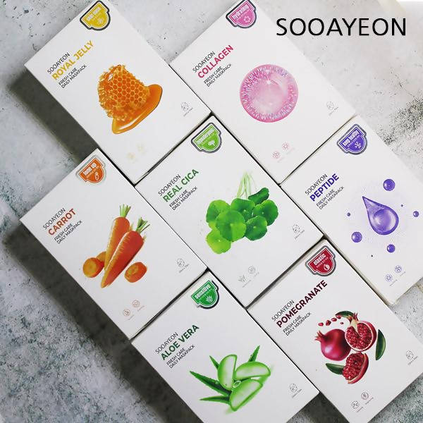 Soo-yeon Daily Mask Pack 7 Types (23ml X 10ea)
