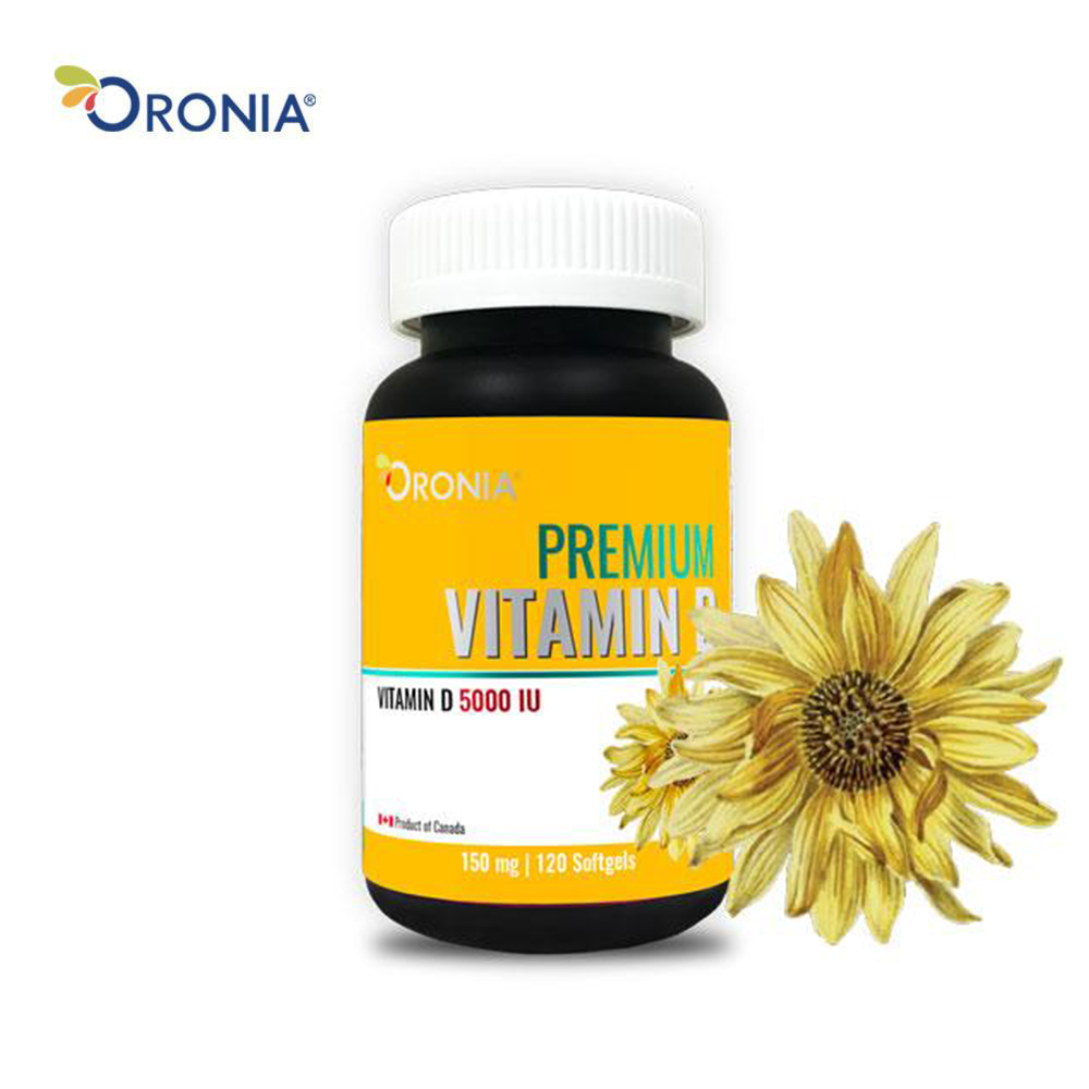 오로니아 프리미엄 비타민 D 150mg x 120 캡슐 | Premium Vitamin D 150mg x 120 Capsules